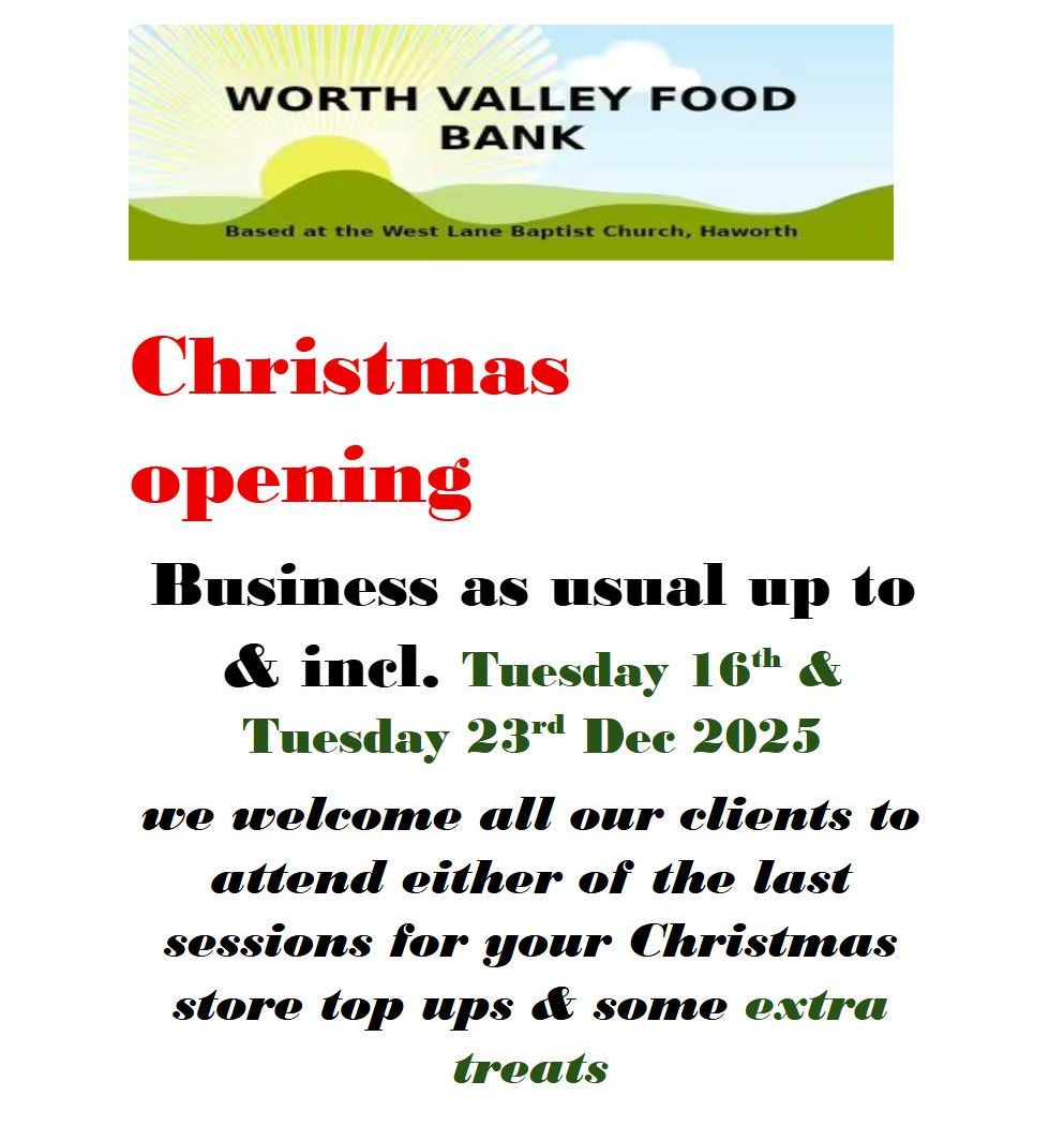 Business as usual up to 16th and 23rd Dec 2025